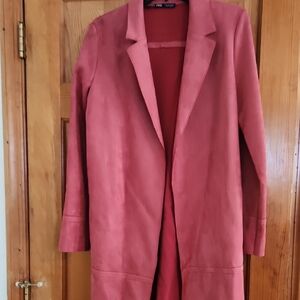 Zara Women's Pink Coat